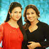 Vidya Balan on sets of YHM