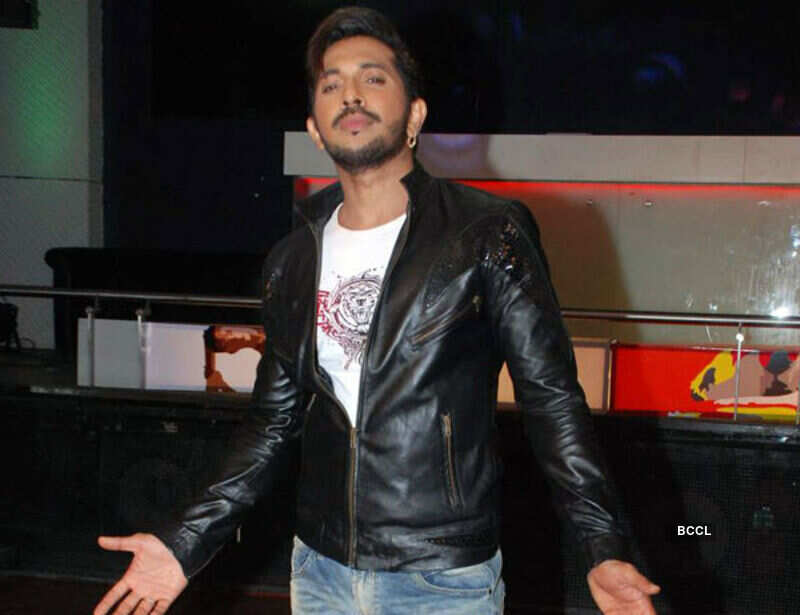 Terence Lewis @ Bindass TV shoot
