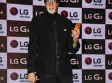 Big B unveils LG G4 smart phone
