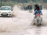 Water logging at Panchkula