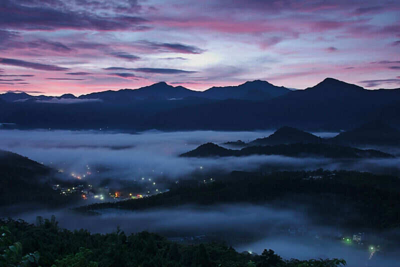 Taiwan's Sun Moon Lake Watering hole