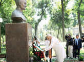 Prime Minister, Narendra Modi pays tribute