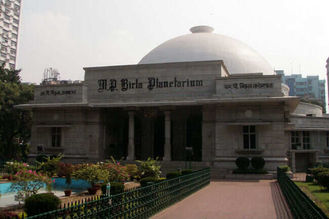 Star gazing at the Birla Planetarium