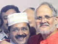 Arvind Kejriwal and LG Najeeb Jung