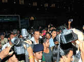Sania arrives in the city