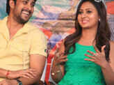 Prem and Amulya during Maley press meet in Bengaluru