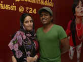Celebs at movie premiere