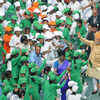 PM Modi interacts with schoolchildren at Red Fort