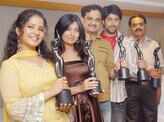 Cast of 'Moggina...' with Filmfares