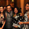 Article image for: Moubani, P C Sorcar, Joysri and Mumtaz during the 100 days celebration of Bengali film <i class="tbold">bela seshe</i>
