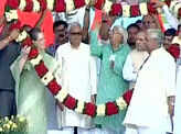 'Swabhiman' rally in Patna