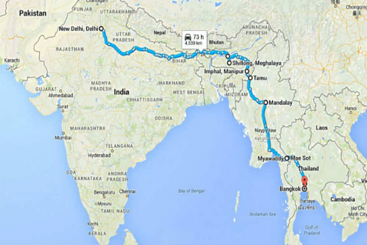 India to Thailand by road | Road Trip from India to