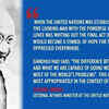 Sushma Swaraj recalls the message of the Mahatma Gandhi, a day before his birth anniversary, the International Day of Non-Violence