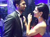 Vicky Kaushal and Sarah Jane Dias share a light moment