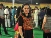 Hyderabadis dance to the dandiya beats