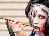 Kawasaki hosts Halloween parade