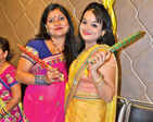 Dandiya party in the city