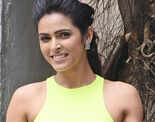 Madhurima promotes TV show