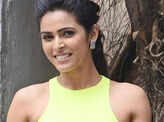 Madhurima promotes TV show