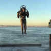 Article image for: Man in <i class="tbold">jetpack</i> takes to the skies in New York