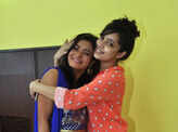 Monami Ghosh hosts Lakshmi Puja