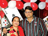 Mohit & Riddhi host party