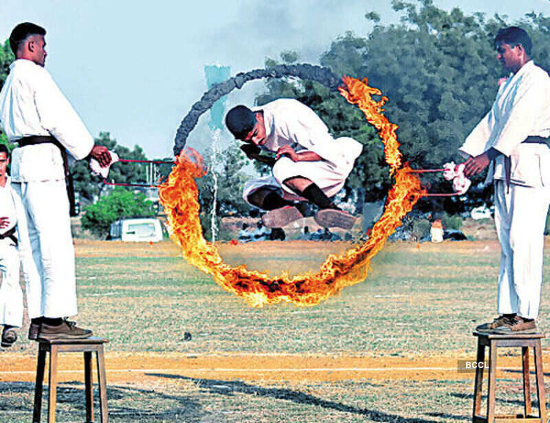 SRPF's daredevil event