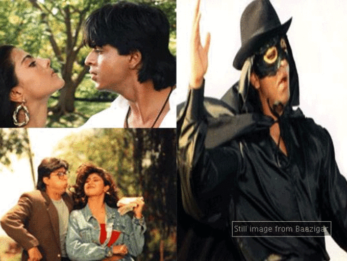 Bollywood films starring Shah Rukh Khan as the bad guy