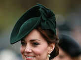 Royal family attends church service