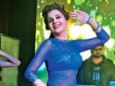 Monica Bedi parties in the city