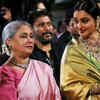 Article image for: Rekha gets emotional at an awards function