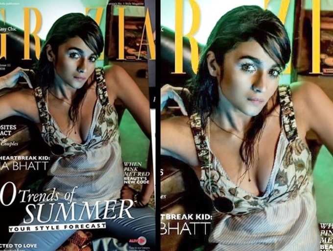 Pic: Alia Bhatt goes intense for Grazia cover and she looks hot as hell!