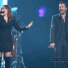Meghan Trainor and Luke Bryan perform a tribute to MusiCares Person of the Year honoree Lionel Richie