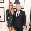 Ricki Noel Lander and New England Patriots Owner and CEO Robert Kraft on the red carpet