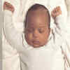 Article image for: Kim Kardashian shares first picture of son Saint West