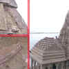 Article image for: Varanasi: Part of 500-year-old temple collapses due to lightning