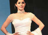 Isha walks the ramp