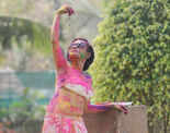 Kesariee's hot Holi shoot