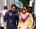 Esha Deol’s Holi party