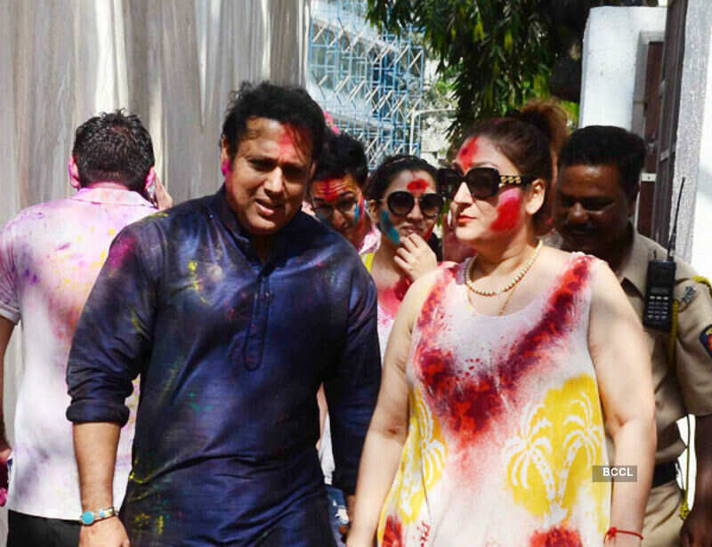 Esha Deol’s Holi party
