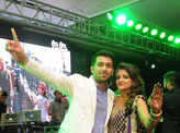 Nikita and Ankit’s sangeet ceremony
