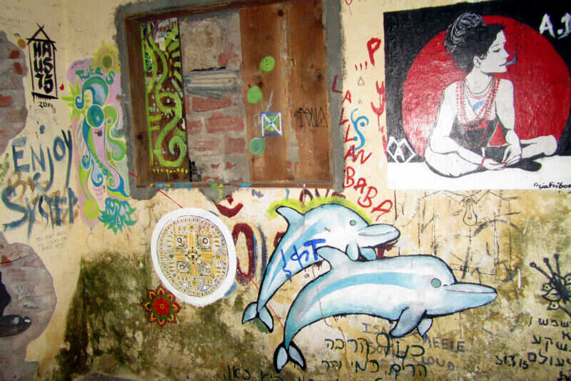 Graffiti at The Beatles Cathedral