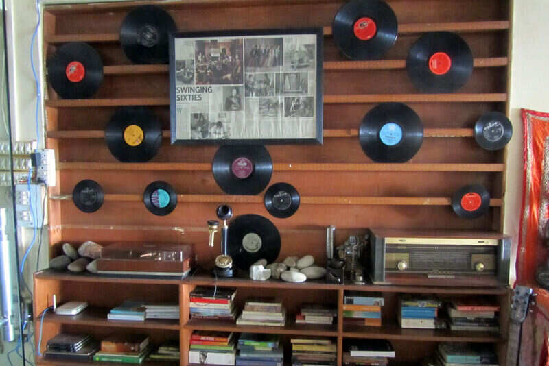Decor at The Beatles Cafe