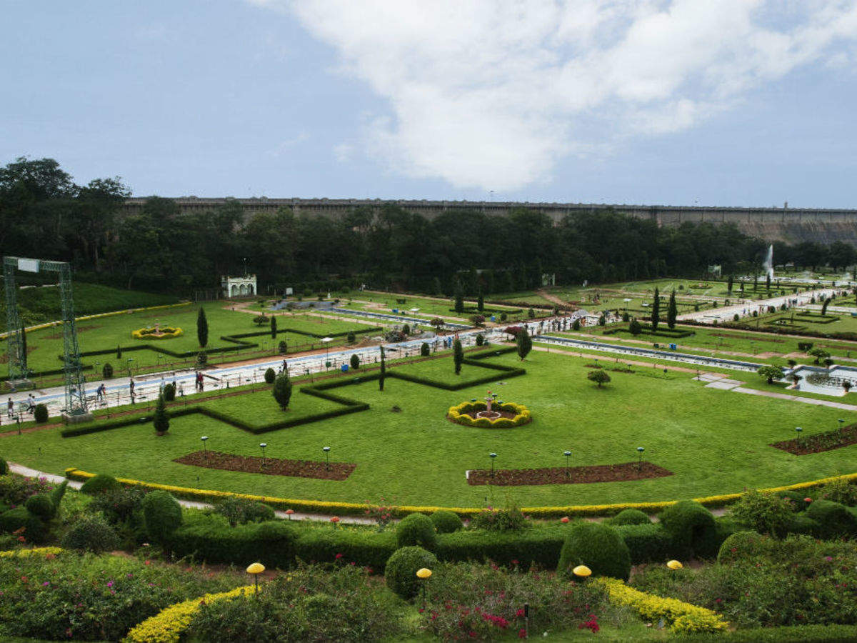 Brindavan Gardens, Mysore - Times of India Travel