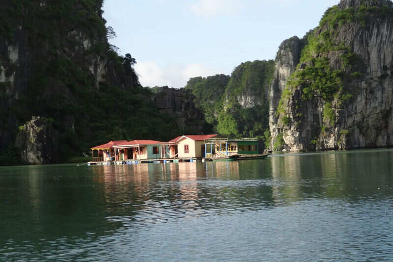 The floating village