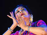 Sonal Mansingh performs
