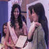 Article image for: Miss India 2016 2nd runner up <i class="tbold">pankhuri</i> Gidwani gets felicitated