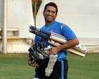 Team India at nets