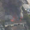 Article image for: <i class="tbold">firefighters</i> battle major blaze in Sydney