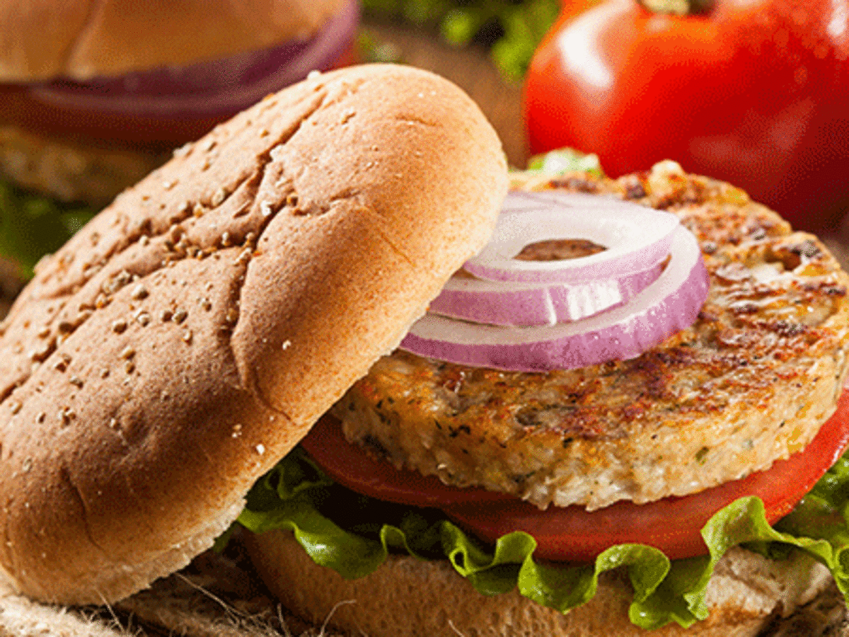 Vegetable Burger Recipe: How to make Vegetable Burger Recipe at Home |  Homemade Vegetable Burger Recipe - Times Food